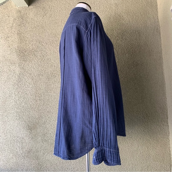 “CP Shades” Navy Double-layer Gauze Shirt size M - Picture 8 of 13